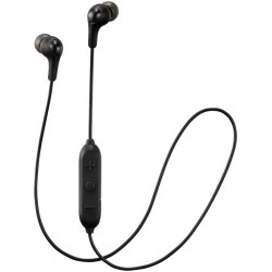 JVC HAFX9BT Gumy In-Ear Wireless Headphones - Black