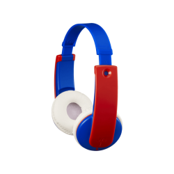 JVC HA-KD9BT-A, On-ear Kopfhörer Bluetooth Blau/Rot