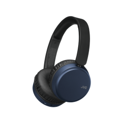 Casque Bluetooth, sans fil | JVC Casque audio sans fil avec Noise Cancelling Bleu (HA-S65BN-A-U)