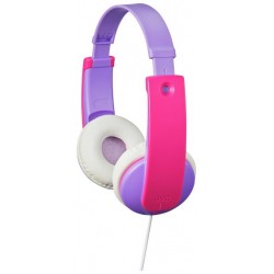 JVC Volume Limited Kids Headphones - Violet / Pink