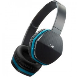 Headphones | JVC On-Ear Bluetooth Headphones w/ Mic - Black/Blue