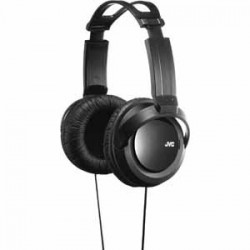 JVC High Quality Full Size Headphone with Extra Bass - Black