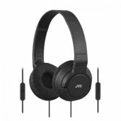 Ακουστικά On Ear | JVC Colorful Lightweight On-Ear Headphones with Mic - Black