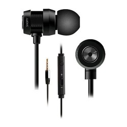 Kulak İçi Kulaklık | Snopy SN-J01 Mobil Telefon Uyumlu Siyah Mikrofonlu Kulaklık