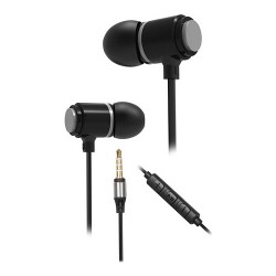 Kulak İçi Kulaklık | Snopy SN-J03 Blackstone Mobil Telefon Uyumlu Taşıma Çantalı Kulak İçi Siyah/Gümüş Mikrofonlu Kulaklık
