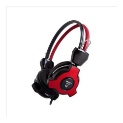 SNOPY | Snopy Sn-50 Kafabantli Mikrofonlu Kulaklik, Kırmızı