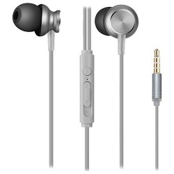 Kulak İçi Kulaklık | Snopy SN-X01 Telefon Uyumlu Gri Kulak İçi Mikrofonlu Kulaklık