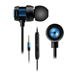 Kulak İçi Kulaklık | Snopy Sn-J01 Mobil Telefon Uyumlu Kulak İçi Mavi Mikrofonlu Kulaklık