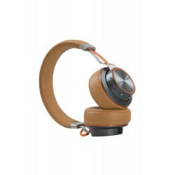 SNOPY | Sn-44bt Modüler Kablolu Bluetooth Kahverengi Mikrofonlu Kulaklık