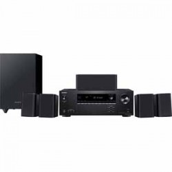 ONKYO | Onkyo HTS3910 5.1 Channel Home Theater System 155w/ch 5 Speakers plus Sub Dolby Atmos 3.1.2 w/ Zone B High Current analog amps