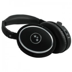 ABLE PLANET NC369BCM Over-the-Ear Headphones - Black