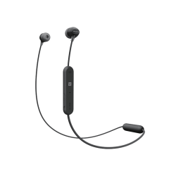 Fülhallgató | SONY WI-C300 Wireless vezeték nélküli bluetooth fülhallgató, fekete