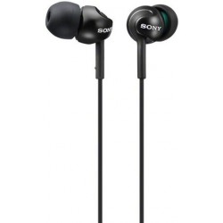 Headphones | Sony EX110 In-Ear Headphones - Black