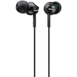 Sony EX110 In-Ear Headphones - Black Sony EX110 In-Ear Headphones - Black