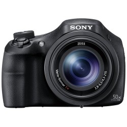 Sony | Sony HX350 20.4MP 50x Zoom Bridge Camera - Black