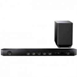 Speakers | Sony HT-ST9 Powered sound bar with 4K video passthrough, 7.1-channel surround sound, and wireless subwoofer(Open Box)