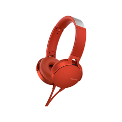 SONY MDR-XB550 rood