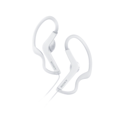 Casque sur l'oreille | SONY Écouteurs sport Blanc (MDR-AS210)