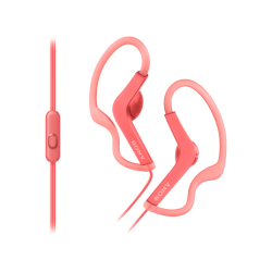 SONY AS210AP - Kopfhörer mit Ohrbügel (In-ear, Pink)
