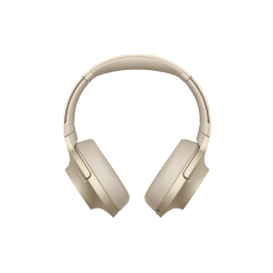 SONY WH-H 900 N, Over-ear Kopfhörer Bluetooth Gold