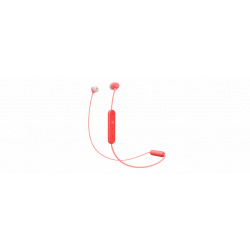 SONY WI-C300 - Bluetooth Kopfhörer (In-ear, Rot)