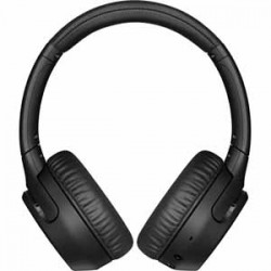 Sony WHXB700/B Black Wireless Bluetooth headphones with Extra Bass for thundering rhythm. Lightweight on-ear design with swiveling earcups. 