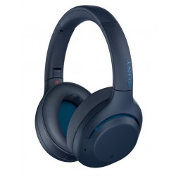 Noise-cancelling Headphones | Sony WH-XB900N Over-Ear Wireless Headphones- Blue