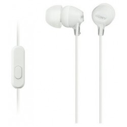 In-ear Headphones | Sony MDR-EX15AP In-Ear Wired Headphones - White