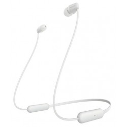 Bluetooth Headphones | Sony WI-C200 In-Ear Wireless Headphones - White