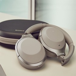Sony WH-1000XM2 Bej Gürültü Önleyici Kulak Üstü Kablosuz Kulaklık
