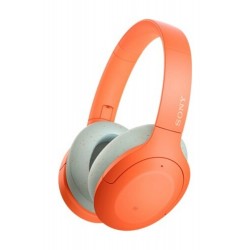 Bluetooth Kulaklık | Wh-h910n Kablosuz Ses Engelleme Özellikli Turuncu Kulak Üstü Kulaklık