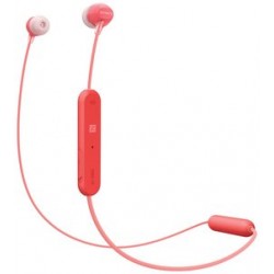 Sony WIC-300R In-Ear Wireless Sports Headphones - Red