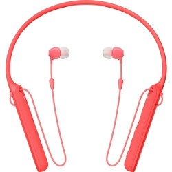 Sony WI-C400R Bluetooth Kulaklık - Kırmızı