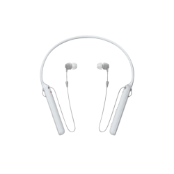 Bluetooth Kopfhörer | SONY WI-C400W - Bluetooth Kopfhörer mit Nackenbügel (In-ear, Weiss)