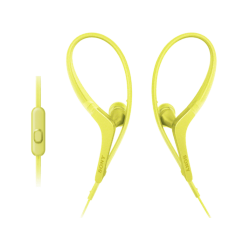 SONY AS410AP - Kopfhörer mit Ohrbügel (In-ear, Gelb)