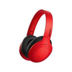 Bluetooth und Kabellose Kopfhörer | SONY h.ear on 3 WH-H910N, Over-ear Kopfhörer Bluetooth Rot