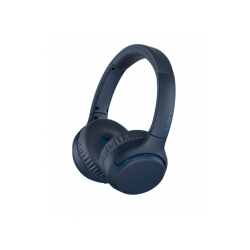 SONY WH-XB700 - Bluetooth Kopfhörer (On-ear, Blau)