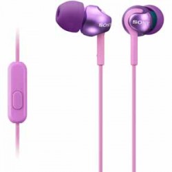 Sony Step-up EX Series Earbud Headset - Violet