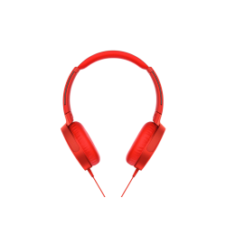 SONY MDR-XB550AP - Kopfhörer (On-ear, Rot)