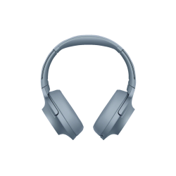 SONY WH-H 900 N, Over-ear Kopfhörer Bluetooth Blau
