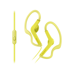 SONY AS210AP - Kopfhörer mit Ohrbügel (In-ear, Gelb)