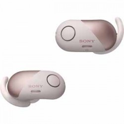 Sony Wireless Noise-Canceling Headphones for Sports - Pink