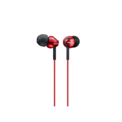 Kopfhörer | SONY MDR-EX 110 LPR, In-ear Kopfhörer  Rot