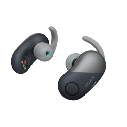 Echte kabellose Kopfhörer | SONY WF-SP700N, In-ear True Wireless Smart Earphones Bluetooth Schwarz