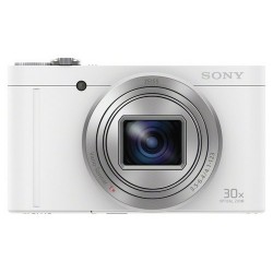 Sony | Sony WX500 Compact Camera with 30x Optical Zoom - White