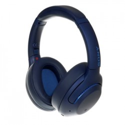 Noise-cancelling Headphones | Sony WH-XB900N Blue