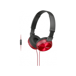 Over-Ear-Kopfhörer | SONY MDR-ZX310APR - Kopfhörer (On-ear, Rot)