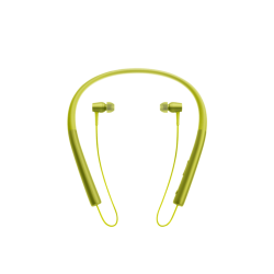 Fülhallgató | SONY MDR-EX750BT - Bluetooth Kopfhörer mit Nackenbügel (In-ear, Gelb)