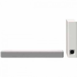 Sony | Sony HTMT300/W Mini Soundbar with Wireless Sub. Stylish, compact design Slim wireless sub 2 way setup White