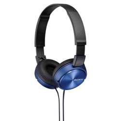 Headphones | Sony ZX310 On-Ear Headphones - Blue